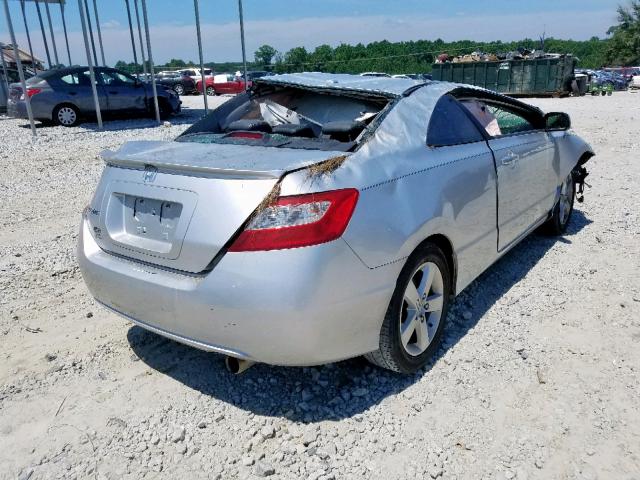 2HGFG12988H541605 - 2008 HONDA CIVIC EXL 银色 照片 4