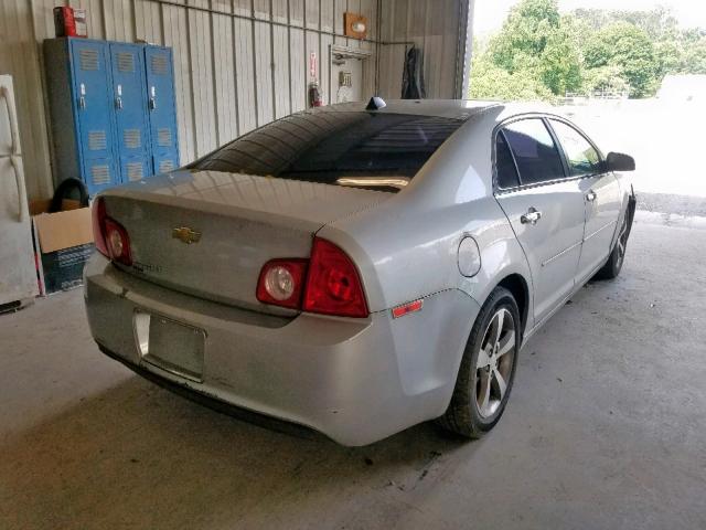 1G1ZC5EU8CF149239 - 2012 CHEVROLET MALIBU 1LT Gümüş foto 4