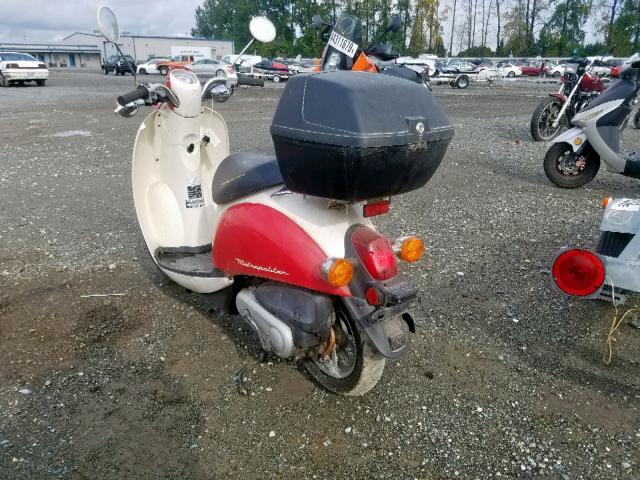 JH2AF60025K304925 - 2005 HONDA CHF50 RED photo 3