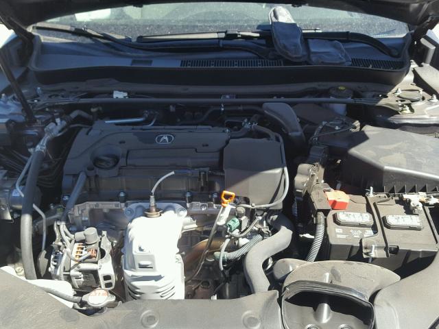 19UUB1F37JA008841 - 2018 ACURA TLX CHARCOAL photo 7