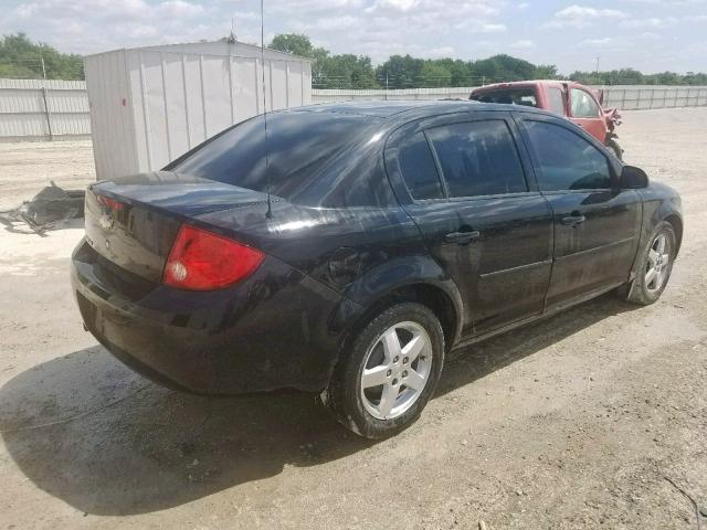 1G1AF5F53A7221886 - 2010 CHEVROLET COBALT 2LT BLACK photo 4