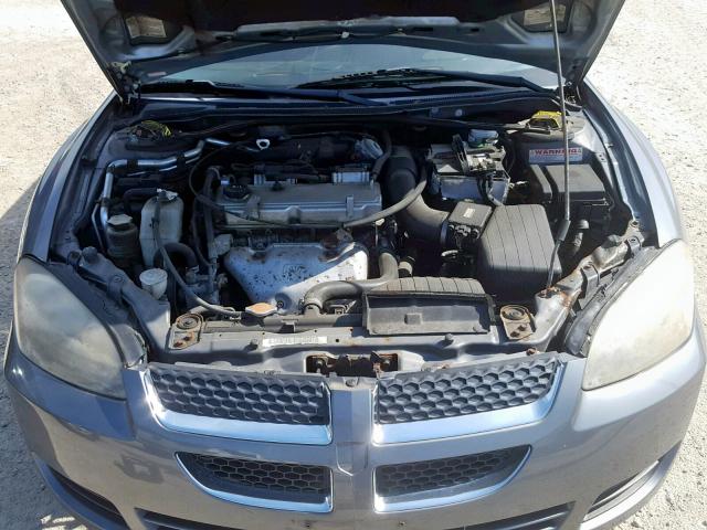 4B3AG42G33E148538 - 2003 DODGE STRATUS SE GRAY photo 7