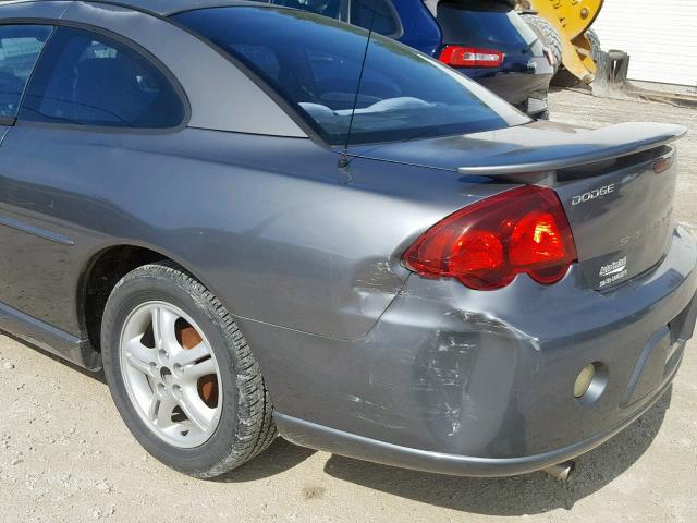 4B3AG42G33E148538 - 2003 DODGE STRATUS SE GRAY photo 9