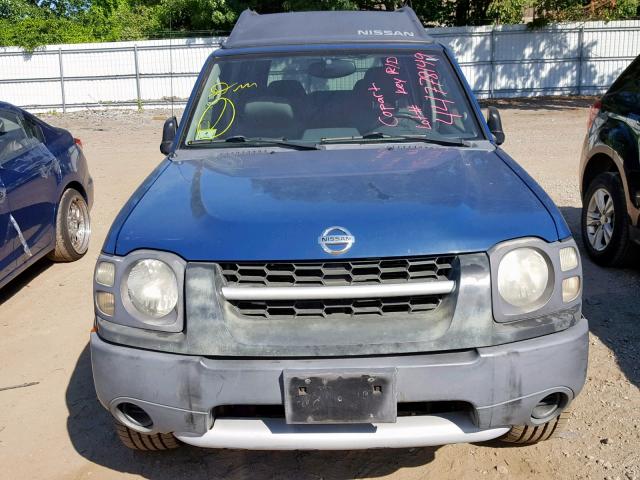 5N1ED28Y64C674878 - 2004 NISSAN XTERRA XE BLUE photo 9