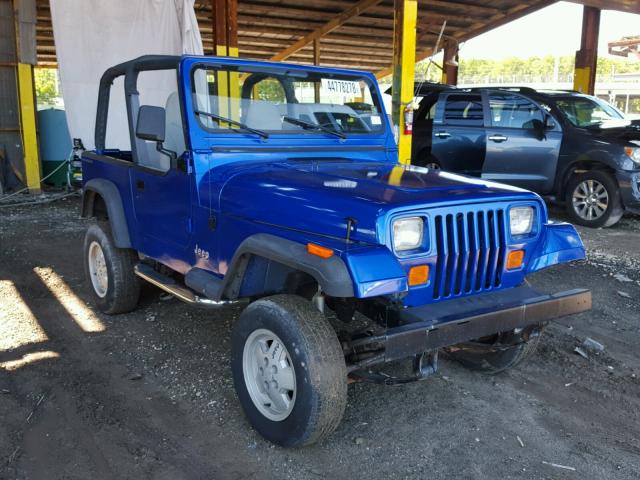 1J4FY19P0SP256474 - 1995 JEEP WRANGLER / BLUE photo 1