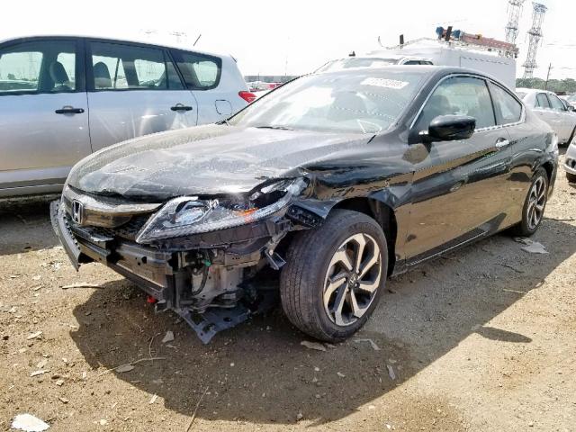 1HGCT1B34HA004724 - 2017 HONDA ACCORD LX- BLACK photo 2