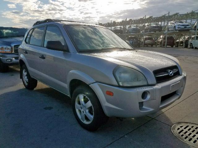 KM8JM72B65U221257 - 2005 HYUNDAI TUCSON GL SILVER photo 1