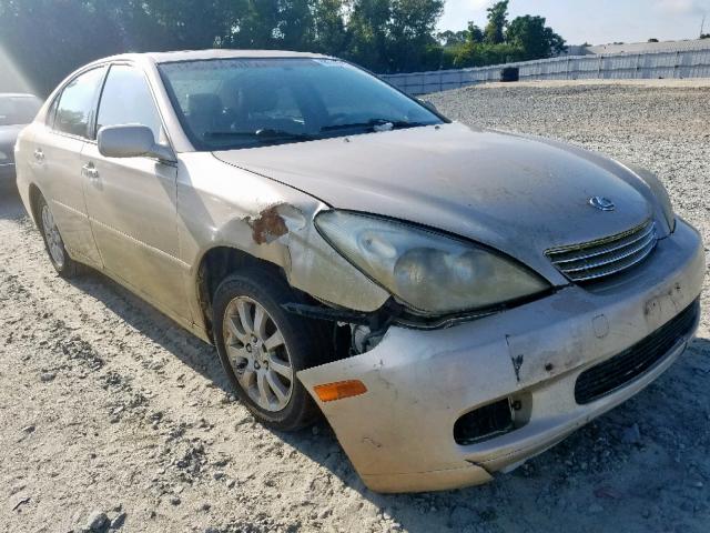 JTHBF30G025007962 - 2002 LEXUS ES 300 GOLD photo 1