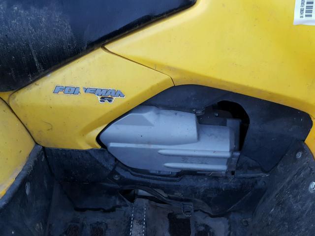 1HFTE310764108590 - 2006 HONDA TRX500 FE YELLOW photo 7