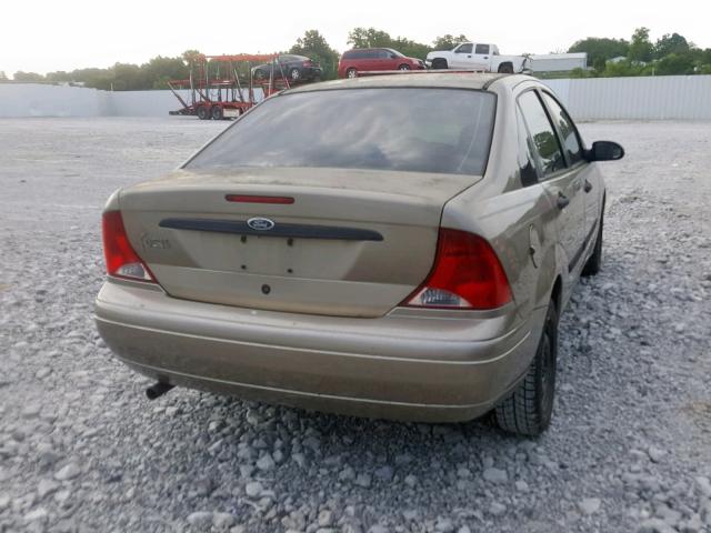 1FAFP33P13W164090 - 2003 FORD FOCUS LX GOLD photo 4