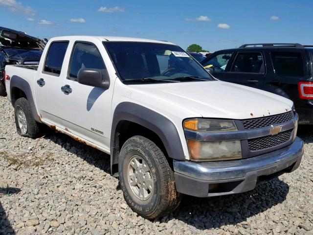 1GCDT136858275610 - 2005 CHEVROLET COLORADO WHITE photo 1