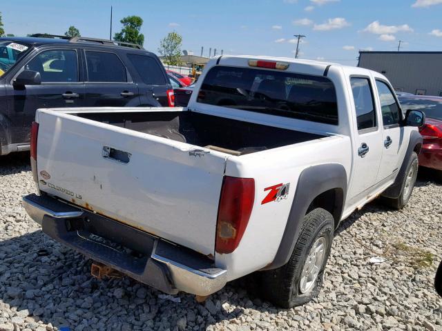 1GCDT136858275610 - 2005 CHEVROLET COLORADO WHITE photo 4