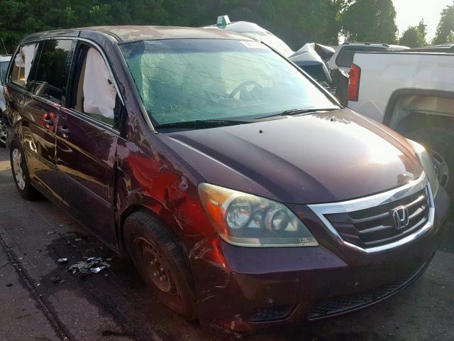 5FNRL38208B009560 - 2008 HONDA ODYSSEY LX BURGUNDY photo 1