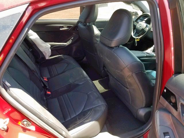 4T1BZ1FB1KU026174 - 2019 TOYOTA AVALON XLE BURGUNDY photo 6