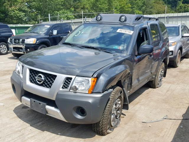 5N1AN0NWXEN812771 - 2014 NISSAN XTERRA X GRAY photo 2