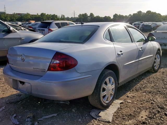 2G4WC582461198224 - 2006 BUICK LACROSSE C SILVER photo 4