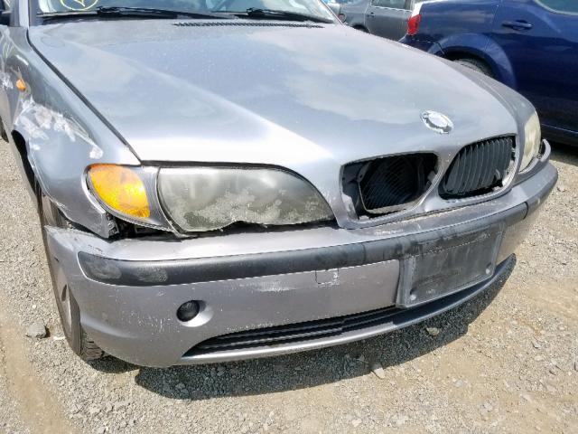 WBAEU33455PR14671 - 2005 BMW 325 XI GRAY photo 9