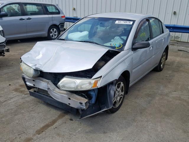 1G8AJ52F14Z210506 - 2004 SATURN ION LEVEL SILVER photo 2