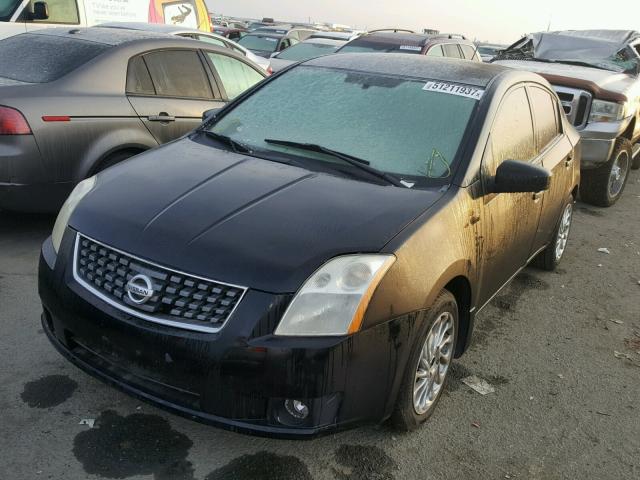 3N1AB61E07L678212 - 2007 NISSAN SENTRA 2.0 BLACK photo 2