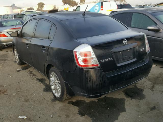 3N1AB61E07L678212 - 2007 NISSAN SENTRA 2.0 BLACK photo 3