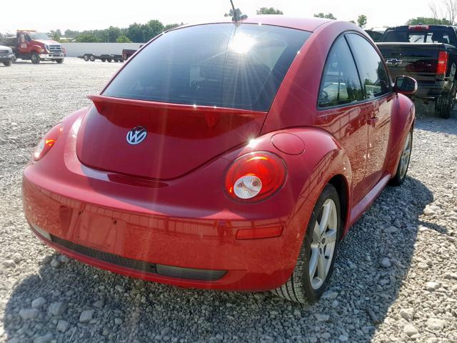 3VWRW3AG3AM017941 - 2010 VOLKSWAGEN NEW BEETLE წითელი ფოტო 4