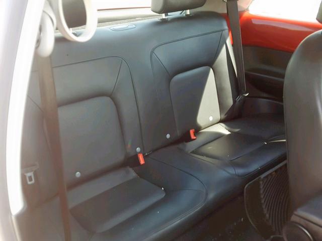 3VWRW3AG3AM017941 - 2010 VOLKSWAGEN NEW BEETLE წითელი ფოტო 6