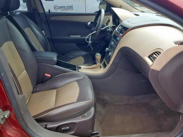 1G1ZK57768F172262 - 2008 CHEVROLET MALIBU LTZ მუქწითელი ფოტო 5