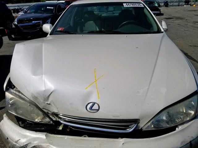 JT8BF28G6Y0258862 - 2000 LEXUS ES 300 WHITE photo 7