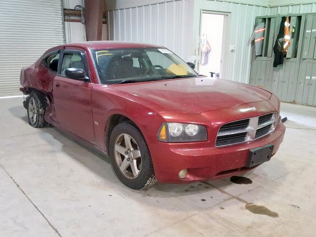 2B3KA33V99H585539 - 2009 DODGE CHARGER SX MAROON photo 1