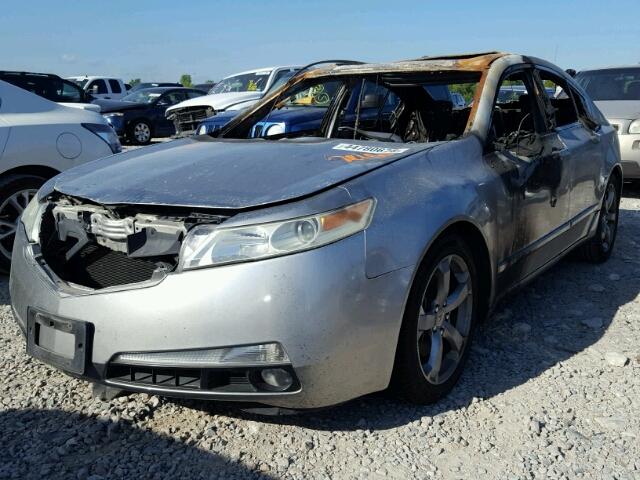 19UUA8F5XAA006496 - 2010 ACURA TL GRAY photo 2