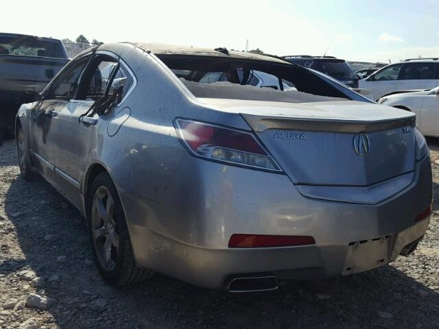 19UUA8F5XAA006496 - 2010 ACURA TL GRAY photo 3