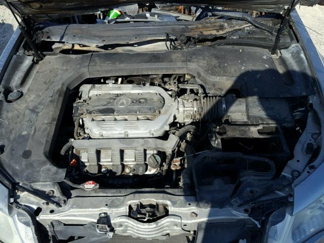 19UUA8F5XAA006496 - 2010 ACURA TL GRAY photo 7