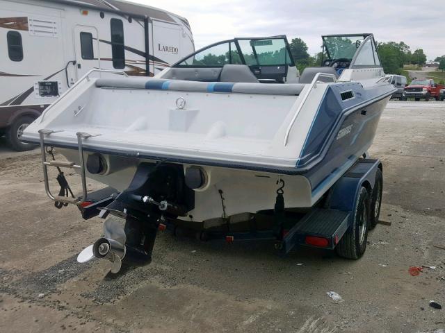 BNZ2A146L889 - 1989 STRA BOAT WHITE photo 4