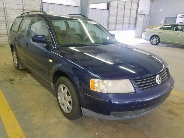 WVWND23B3YE244775 - 2000 VOLKSWAGEN PASSAT GLS BLUE photo 1