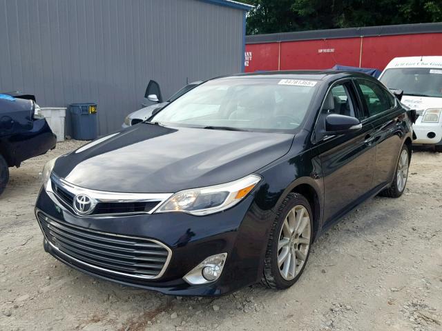 4T1BK1EB8DU052621 - 2013 TOYOTA AVALON BAS BLACK photo 2