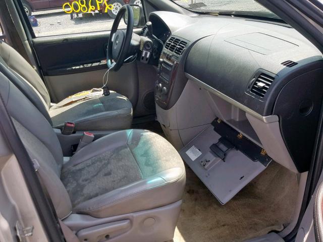 1GNDV23L35D224388 - 2005 CHEVROLET UPLANDER L SILVER photo 5