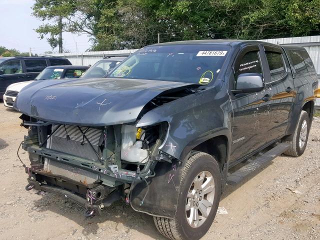 1GCGTBE30F1209777 - 2015 CHEVROLET COLORADO L GRAY photo 2
