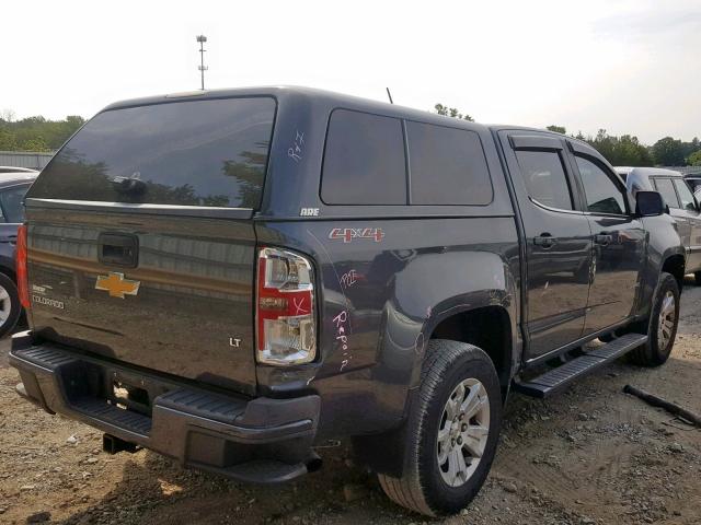 1GCGTBE30F1209777 - 2015 CHEVROLET COLORADO L GRAY photo 4