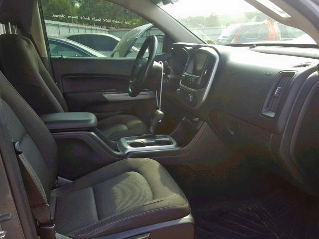 1GCGTBE30F1209777 - 2015 CHEVROLET COLORADO L GRAY photo 5