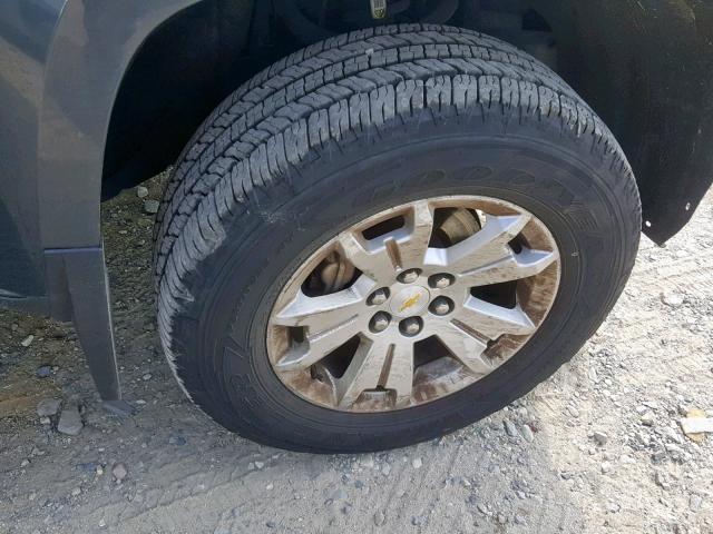 1GCGTBE30F1209777 - 2015 CHEVROLET COLORADO L GRAY photo 9