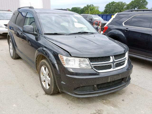 3D4PH1FG9BT507151 - 2011 DODGE JOURNEY MA BLACK photo 1