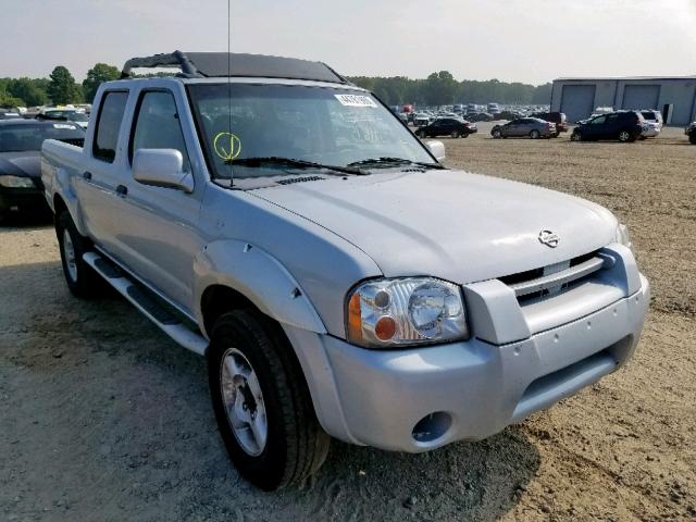 1N6ED27T21C324330 - 2001 NISSAN FRONTIER C GRAY photo 1