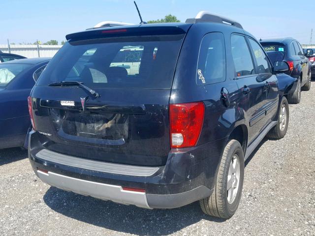 2CKDL63F676100867 - 2007 PONTIAC TORRENT BLACK photo 4