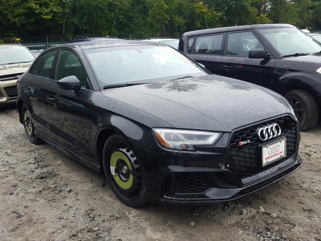 WUABWGFF3J1905343 - 2018 AUDI RS3 BLACK photo 1