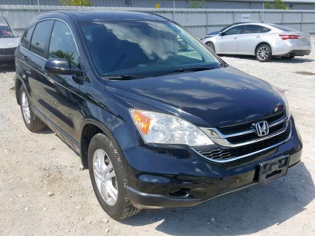 5J6RE4H78BL035091 - 2011 HONDA CR-V EXL BLACK photo 1