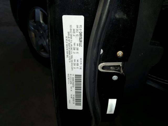 1B3HB48C78D667530 - 2008 DODGE CALIBER SX BLACK photo 10