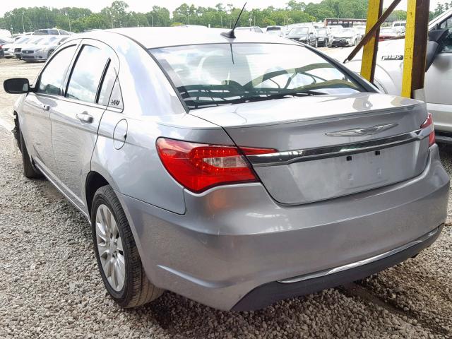 1C3CCBAB0EN146526 - 2014 CHRYSLER 200 LX GRAY photo 3