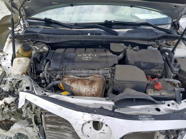 4T1BF3EK9AU053367 - 2010 TOYOTA CAMRY BASE SILVER photo 7