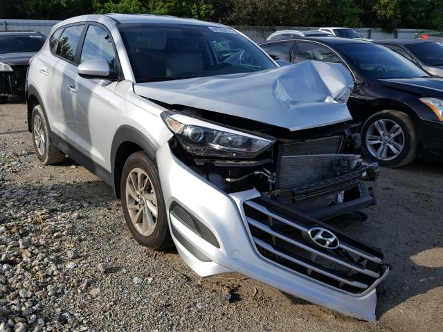 KM8J23A43HU365693 - 2017 HYUNDAI TUCSON SE SILVER photo 1