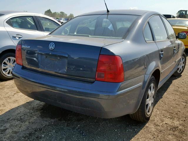 WVWMA23B7YP292966 - 2000 VOLKSWAGEN PASSAT GLS GRAY photo 4